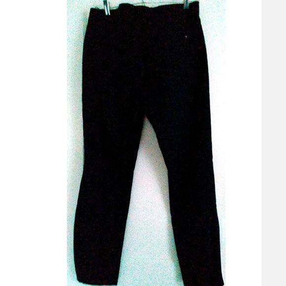 Tommy Hilfiger Women's Navy Pants, Skinny/Straight Leg, Mid-Rise, 8 Petite - Picture 3 of 13